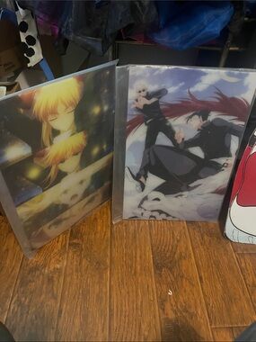 Anime Illustration Wall Art Poster - Multicolor